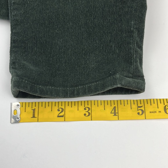 J Brand Skinny Leg Mid-Rise Micro-Cords in Conifer (dark green), W29 L29 - Picture 15 of 15